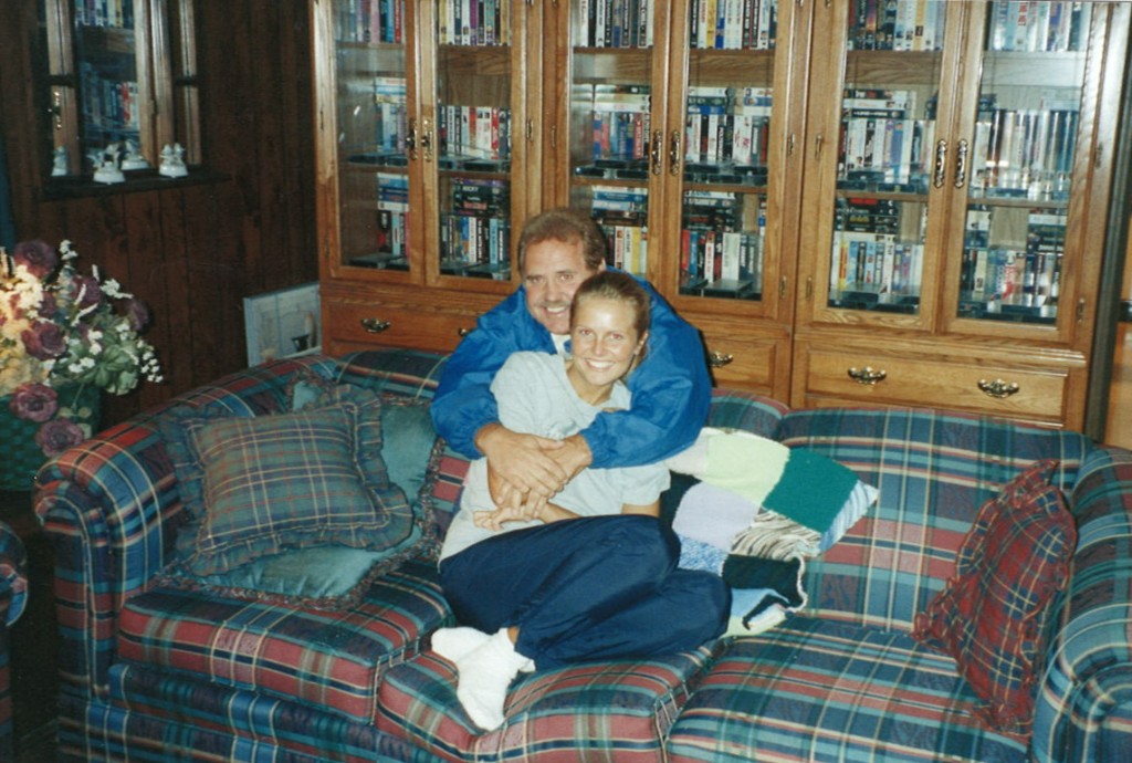 Dave with his daughter Lisa